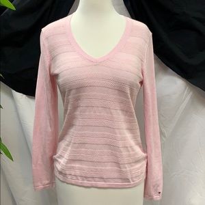 Tommy Hilfiger Pink Light Weight Sweater